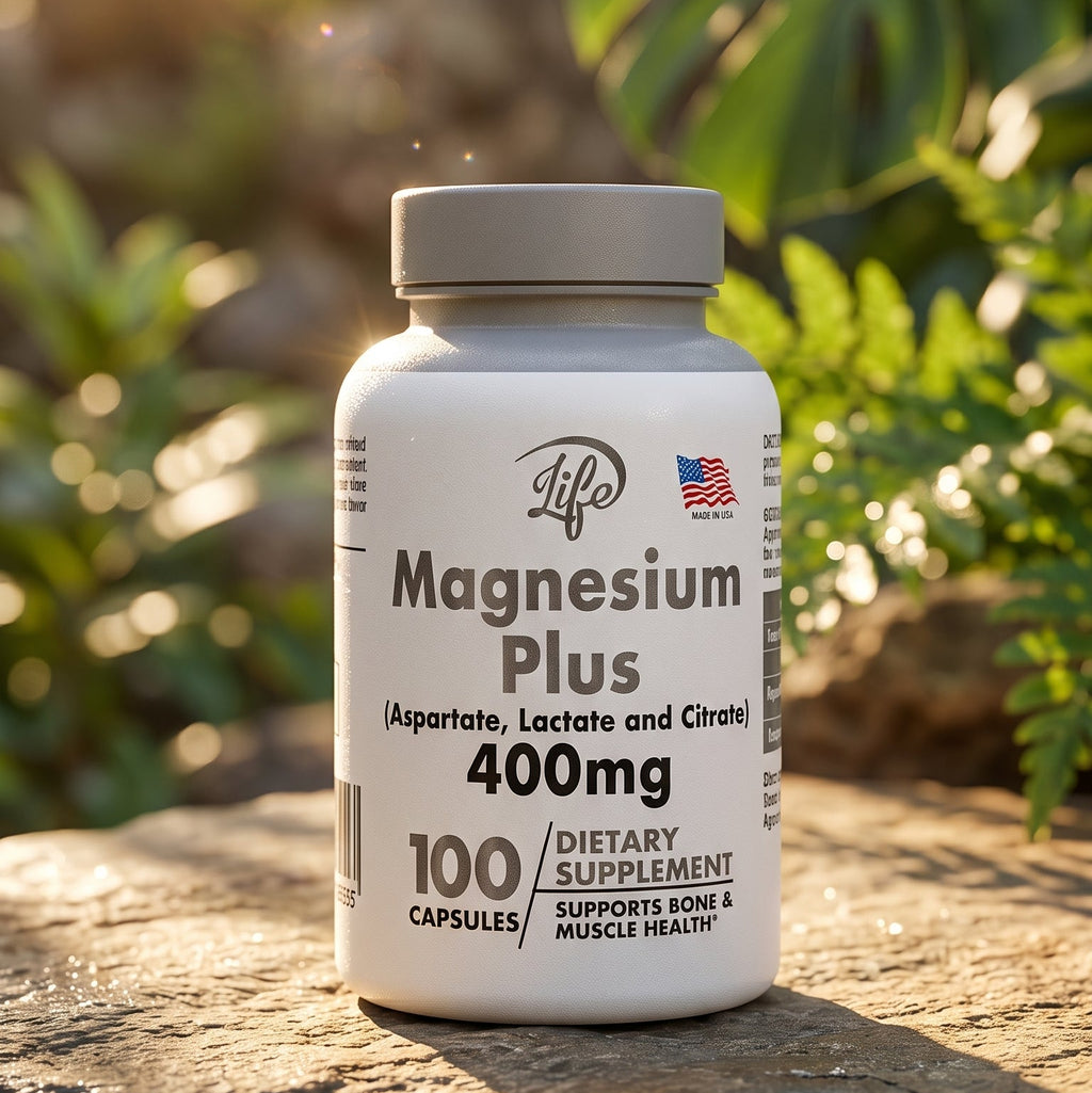 Magnesium Plus 400 mg – 100 cápsulas