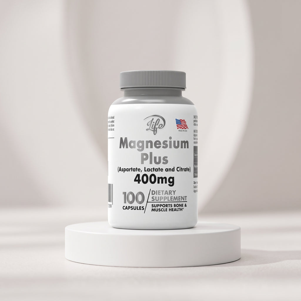 Magnesium Plus 400 mg – 100 cápsulas