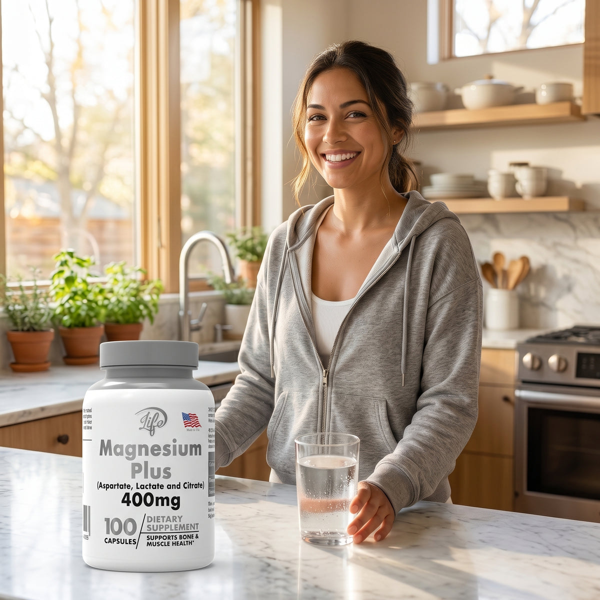 Magnesium Plus 400 mg – 100 cápsulas