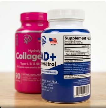 COMBO JUVENTUD ETERNA & FIRMEZA (COLAGENO+NAD RESVERATROL)